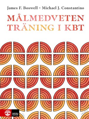 cover image of Målmedveten träning i kbt